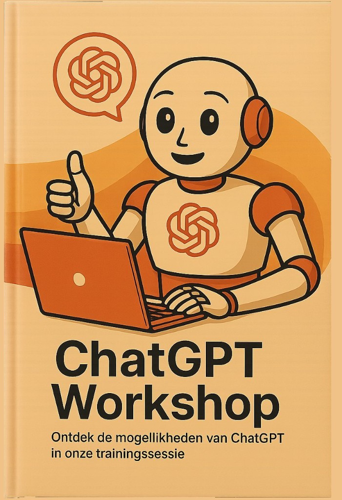 Boekje ChatGPT Workshop met Umely-robot